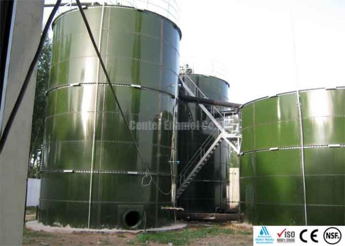 Các bồn chứa nước bằng thép bị trục, bồn xử lý nước NSF-61 0