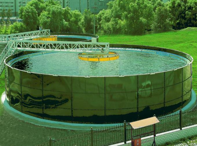 Các bể lưu trữ nước được lót bằng thủy tinh với mái cói yêu cầu bảo trì thấp nhất 2