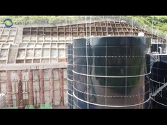 Nông nghiệp rượu vang bền vững: Các bể GFS của Trung tâm Enamel hoàn thành Sáng kiến nước thải nhà máy rượu vang Sichuan