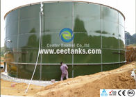 Các bể chứa nước thải được phủ men kim loại để xử lý bùn nước thải
