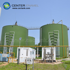 Trung tâm Nhôm cung cấp thủy tinh hợp nhất với thép SBR bể cho dự án xử lý nước thải