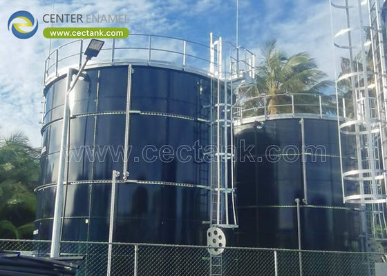 Nâng cao hiệu quả và độ tin cậy AWWA D103/EN ISO28765 Các thùng thủy tinh hợp nhất với thép tiêu chuẩn cho các thùng rắn công nghiệp