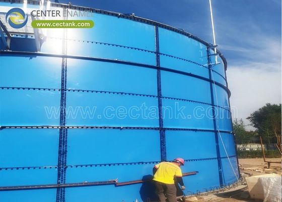 Thiết kế tùy chỉnh Các bể thép phủ epoxy cho tiêu hóa thiếu khí