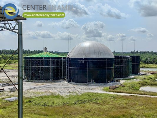 Bộ chứa khí sinh học màng kép hiệu quả được tối ưu hóa cho xử lý chất thải hữu cơ cao