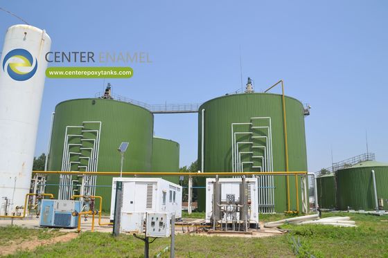 Tối đa hóa hiệu quả khí sinh học Bề nhà niềng kép cho bể tiêu hóa vô khí bằng thép không gỉ