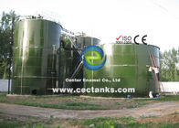 6.0Mohs Hardness Glass Fused Steel Tanks cho các nhà máy xử lý nước thải và nước thải công nghiệp WWTP