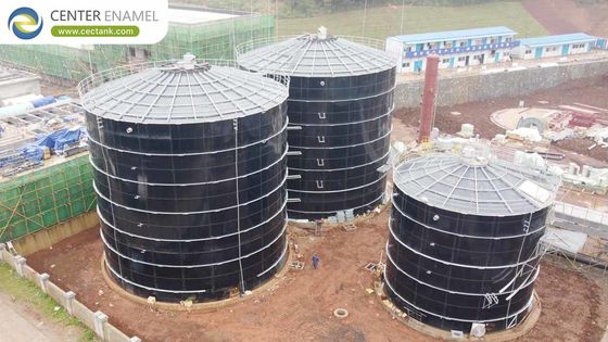 Các bể lưu trữ khí sinh học và tiêu hóa vô khí trong xử lý nước thải: Giải pháp công suất cao cho sản xuất năng lượng bền vững