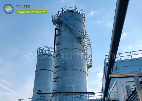 Các bể nước công nghiệp bằng thép không gỉ để lưu trữ nước tưới nông nghiệp