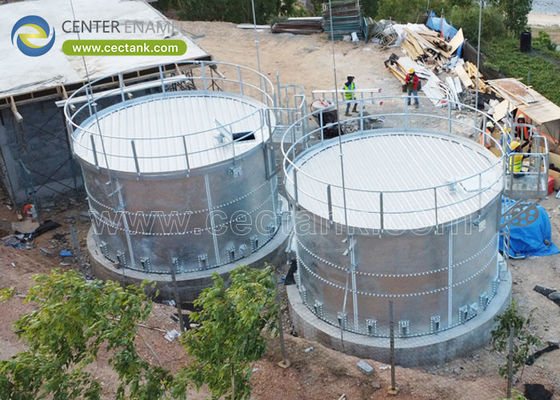Các bể thép kẽm hiệu quả về chi phí để lưu trữ hàng rác khô