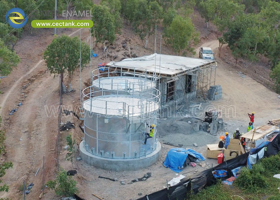AWWA D103 Các thùng thép kẽm tiêu chuẩn để bảo vệ cháy lưu trữ nước
