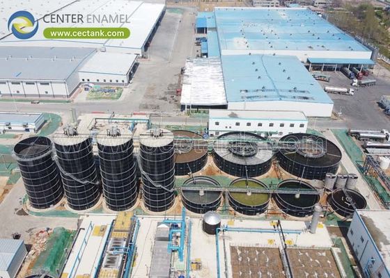 Lắp đặt nhanh Các bể thủy tinh hợp kim với thép cho nuôi trồng thủy sản
