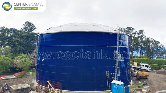 50,000 m3 Bolted Enamel thép bồn để lưu trữ dung dịch với khả năng chống ăn mòn cao