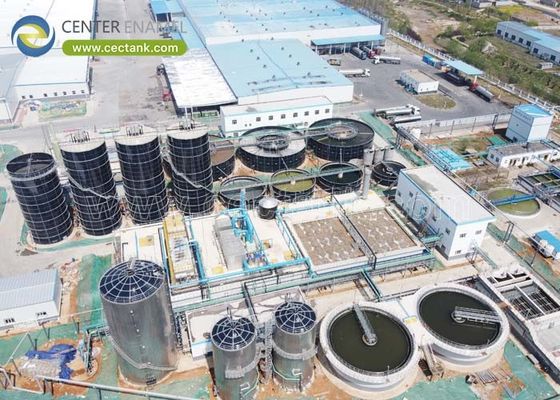 Các bể thép đinh: Giải pháp lưu trữ phù hợp cho việc lưu trữ nước thải trong các dự án xử lý nước thải