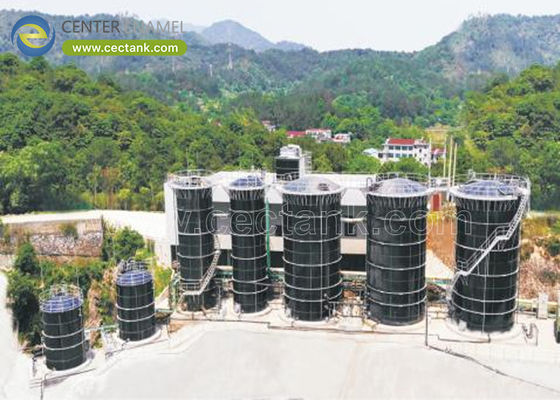 200,000 gallon Bolted Steel Leachate Storage Tanks Confirmed to AWWA Standards: The Ideal Solution for Landfill Leachate Management (Các bồn chứa dung dịch thô bằng thép đinh được xác nhận theo tiêu chuẩn AWWA: Giải pháp lý tưởng cho quản lý dung dịch thô tại bãi rác)