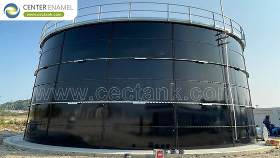 200,000 gallon Glass Linered Steel Leachate Storage Tanks with Aluminum Alloy Trough Deck Roofs: A Sustainable Solution for Landfill Leachate Management (Các bể lưu trữ dung dịch thép lót bằng kính với lớp hợp kim nhôm: Một giải pháp bền vững cho quản lý dung dịch thạch tại bãi rác)