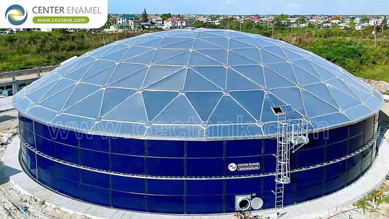 Các silo lưu trữ hàng hóa lớn khô bằng thép cọc với mái sàn nhôm: Các giải pháp tiên tiến cho lưu trữ hàng hóa lớn an toàn và hiệu quả