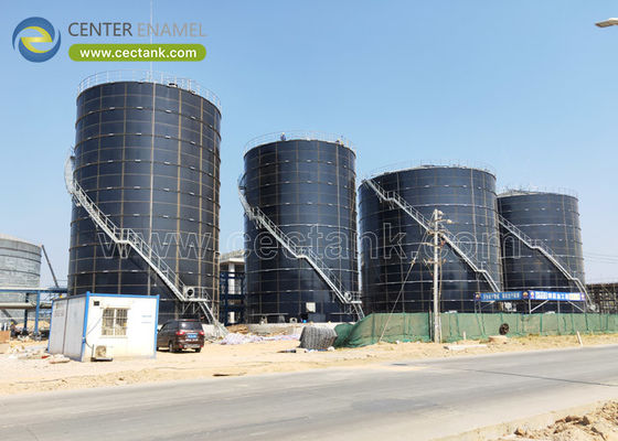 Thùng thép đinh như lò phản ứng EGSB cho dự án sản xuất khí sinh học