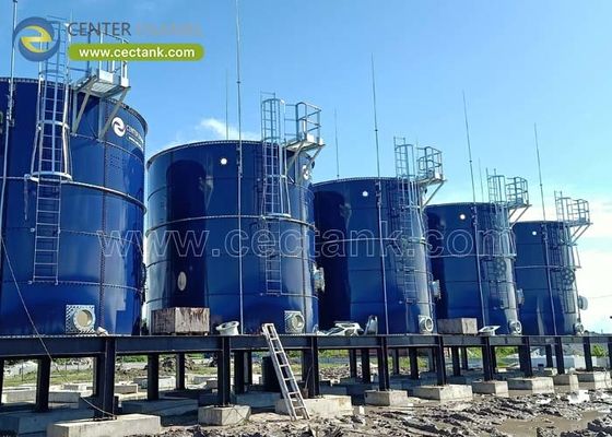 Các bể lưu trữ chất xả GLS cho các bãi rác và các dự án xử lý nước thải