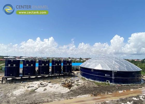 Các bể nước thủy tinh kết hợp với thép để lưu trữ nước thải đô thị: Giải pháp lý tưởng cho quản lý nước thải bền vững