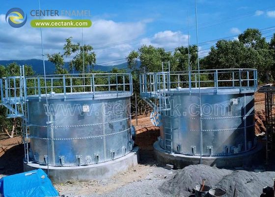 Các bể thép galvanized: Một giải pháp mạnh mẽ để lưu trữ bùn