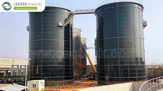 Các bể thép đinh cho kho chứa vật liệu hàng loạt Silos: Center Enamel cung cấp các giải pháp bền vững và hiệu quả cho kho công nghiệp