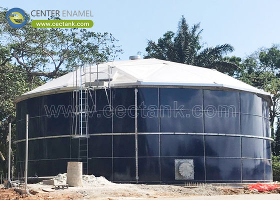 Center Enamel có thể cung cấp mái vòm nhôm cho các bể lưu trữ dầu thô Campuchia