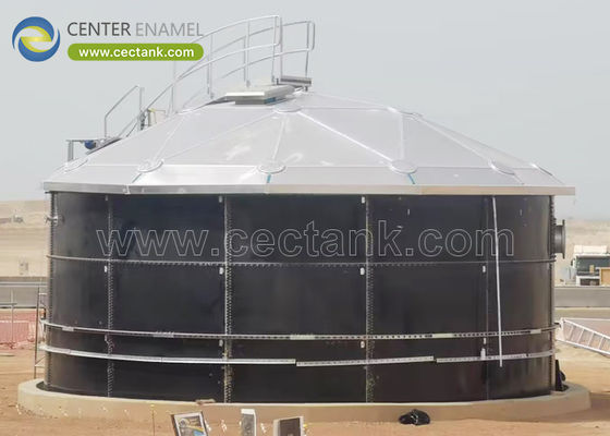 Center Enamel có thể cung cấp mái vòm nhôm cho các bể lưu trữ dầu thô Oman