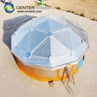 Center Enamel có thể cung cấp mái vòm nhôm cho các bể lưu trữ dầu thô Nam Sudan