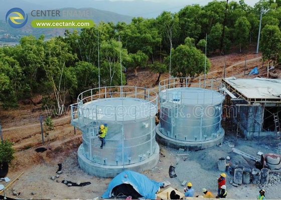 Nhà sản xuất bể lưu trữ nước công nghiệp thép thắt cao nhất của Trung Quốc