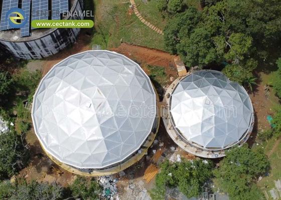 Center Enamel's Advanced Aluminum Geodesic Dome Roofs cho thùng thép không gỉ