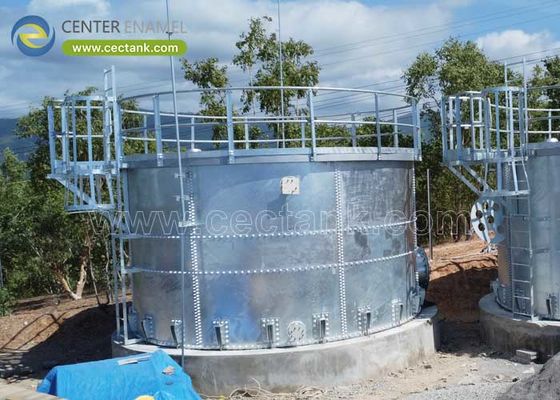 Hiệu quả và an toàn được đảm bảo Các thùng thép mạ mạ chuyên dụng cho hoạt động nhà máy xử lý nước uống