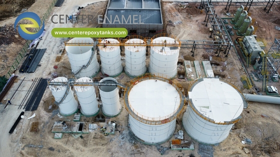 Thép phủ epoxy thép chốt thùng để lưu trữ nước cháy: nguồn cung cấp chữa cháy đáng tin cậy