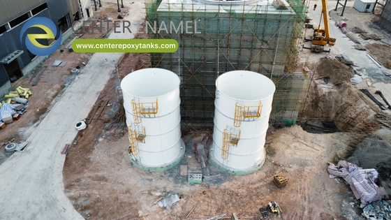 Bể chứa bằng thép sơn epoxy có bu-lông cho nước uống: Đảm bảo nước uống hợp vệ sinh