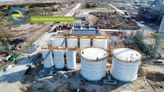 Bể chứa bùn bằng thép sơn epoxy: Cân bằng dòng chảy và độ đặc của bùn