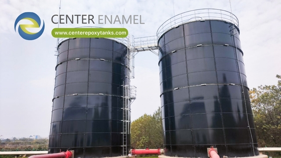 Bể chứa bằng thép tráng epoxy có bu lông cho chất thải động vật: Quản lý sản phẩm phụ từ động vật nông nghiệp