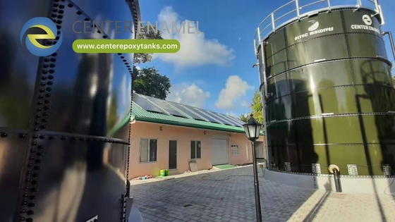 Bể chứa bằng thép tráng epoxy có bu lông cho phân bón: Lưu trữ chung cho phân bón lỏng dùng trong nông nghiệp