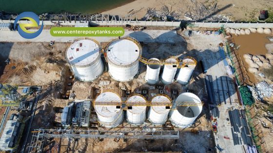 Các bể thép đệm được phủ epoxy để lưu trữ nhiên liệu lỏng: Hiệu quả và an toàn