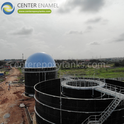 Mái kép cho bể biogas từ phân chuồng: Biến chất thải động vật thành khí tái tạo.