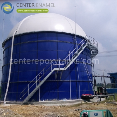 Bề nhà hai màng cho bể lên men chất thải thực phẩm: Thu thập khí sinh học từ chất thải thực phẩm hữu cơ.