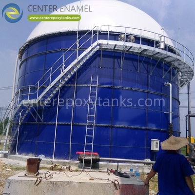 Bể Chứa Khí Sinh Học Thép-Kính: Giải pháp bền bỉ và đáng tin cậy.