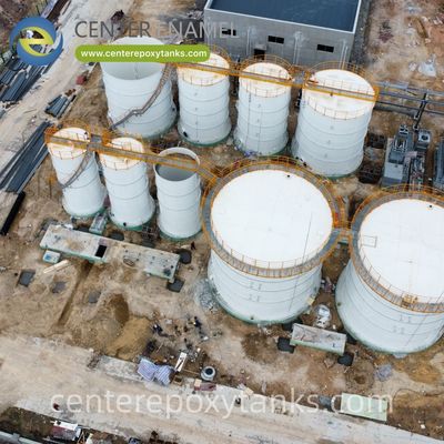 FBE Coated Tank for Dairy Wastewater Treatment- Ensures reliable- corrosion-resistant storage for complex organic effluents.