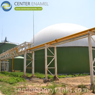 Bể chứa biogas cho Dự án Khí sinh học và Sinh khối: Cung cấp một môi trường ổn định, được bảo vệ cho sản phẩm khí cuối cùng trước khi phân phối hoặc sử dụng