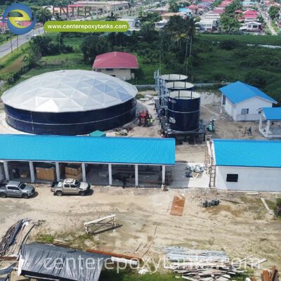 Các mái nổi bên trong cho các bể bitumen thép hàn: ngăn ngừa oxy hóa bề mặt và mất nhiệt