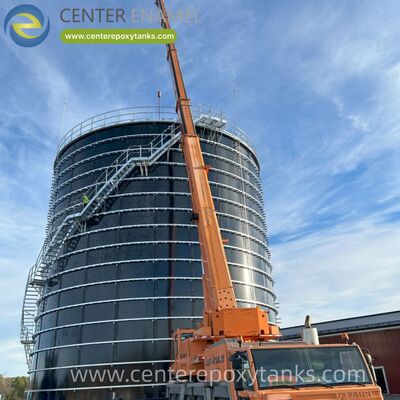 Epoxy Bonded Steel Bolted Tanks as Paper Mill Wastewater Tank: Được thiết kế để chịu được hàm lượng chất xơ cao và dư lượng bột thô.