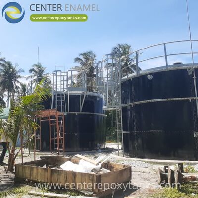 Epoxy Bonded Steel Bolted Tanks as Beverage Wastewater Tank: Bảo vệ chống ăn mòn từ nước thải đồ uống có đường và axit.