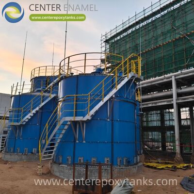 Epoxy Bonded Steel Bolted Tanks như Thanh nước thải chế biến thịt: xử lý mỡ, protein và tải sinh học từ các lò giết mổ.