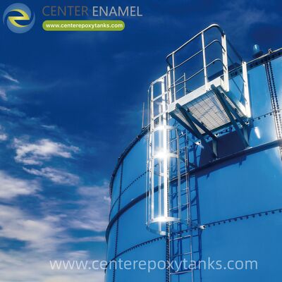 Epoxy Bonded Steel Bolted Tanks như bể nước thải chế biến sữa: Chống các chất tẩy rửa hóa học và chất thải sữa hữu cơ.