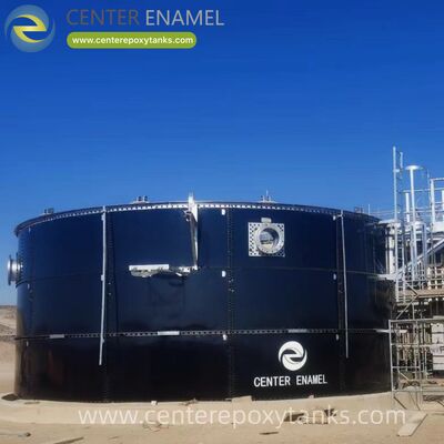 Epoxy Bonded Steel Bolted Tanks as Juice Processing Wastewater Tank: Lưu trữ vệ sinh cho nước thải sản xuất đồ uống có đường và axit.