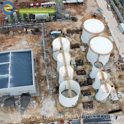 Các bể thép bị trói như bể lưu trữ nước cháy: Các dự trữ đáng tin cậy đảm bảo nước có sẵn ngay lập tức trong trường hợp khẩn cấp.