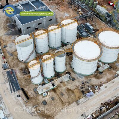 Các bể thép đinh như bể tập trung: Bức chứa lâu dài cho chất lỏng tách ra trong quá trình khử nước bùn.